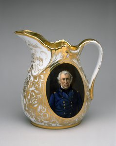 演示投手，c.1848-50（瓷器）