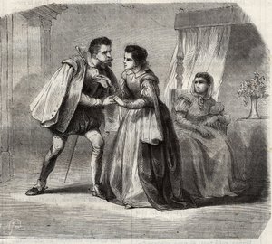 唐-卡洛斯亲王（1545-1568）与伊丽莎白女王（法国的伊丽莎白或伊莎贝尔-德-瓦卢斯）的伴娘Melles d