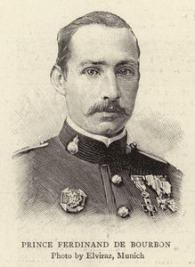 Prince Ferdinand de Bourbon (engraving) 作者 法语学校
