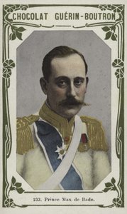 Prince Max de Bade（彩色照片） 作者 法语学校