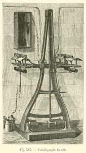 Puntelegraphe Caselli (engraving) 作者 法语学校