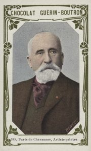 Puvis de Chavannes，画家（彩色照片） 作者 法语学校