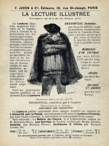 阅读插图。发表于特里斯坦-贝尔纳的 "Tales de Pantruche et d