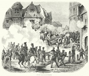 1848年9月，德国法兰克福叛乱 作者 法语学校