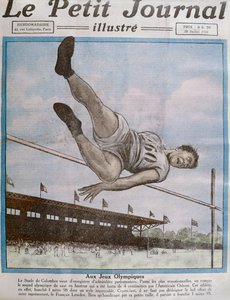 1924年巴黎第八届奥运会创下历史新高，1924年7月20日报道Le Petit Journal的插图
