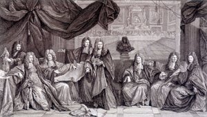 路易十四的恢复，c。 1689. 作者 法语学校