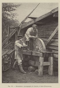 Remouleurs (engraving) 作者 法语学校