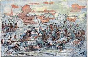 1805年12月2日奥斯特利茨战役，即三皇会战的表现。 作者 法语学校