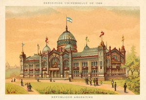 阿根廷共和国，1889年世界博览会，巴黎 作者 法语学校