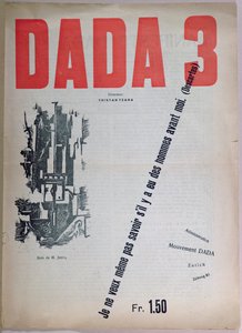 1918年12月Revue Dada no.3 作者 法语学校