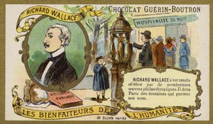Richard Wallace, English art collector and philanthropist (chromolitho) 作者 法语学校