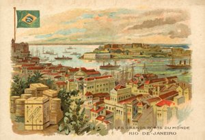 Rio de Janeiro, Brazil (chromolitho) 作者 法语学校