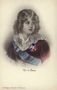 Roi de Rome（彩色石版画） 作者 法语学校