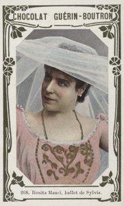Rosita Mauri，西尔维亚芭蕾舞团（彩色照片） 作者 法语学校