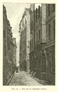 Rue de la Calandre，1850 作者 法语学校