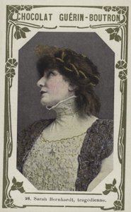 Sarah Bernhardt，tragedienne（彩色照片） 作者 法语学校