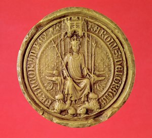 查理七世封印（1403-61） 作者 法语学校