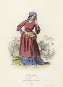 牧羊女，法国查理八世统治时期 作者 法语学校