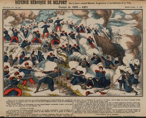1870年11月-1871年2月，法普战争对贝尔福进行围攻 作者 法语学校