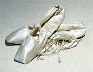 签名芭蕾舞鞋属于Maria Taglioni（1804-84） 作者 法语学校