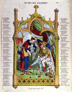 歌词Le Bon Roi Dagobert，19世纪中期 作者 法语学校
