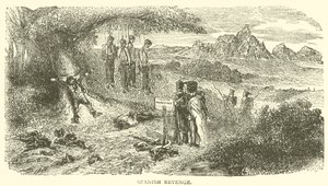 西班牙人的复仇（雕版画 作者 法语学校