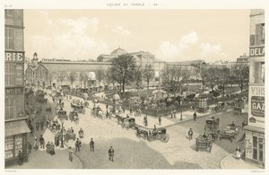 Square du Temple，1881 作者 法语学校