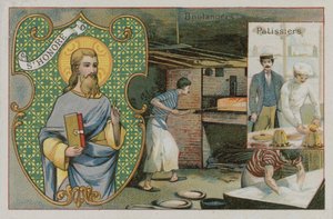 St Honoratus，面包师和糕点厨师 作者 法语学校