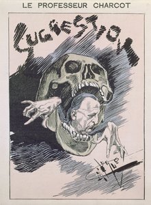 建议，漫画Jean Martin Charcot（1825-93）c.1880-85 作者 法语学校