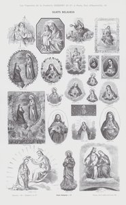 Sujets Religieux (engraving) 作者 法语学校