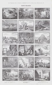 Sujets Religieux (engraving) 作者 法语学校