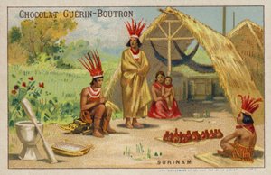 Surinam (chromolitho) 作者 法语学校