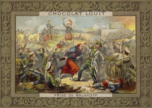 采取马拉科夫堡垒，围攻塞瓦斯托波尔，克里米亚战争，1855年9月7日