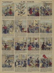 Tea (colour litho) 作者 法语学校