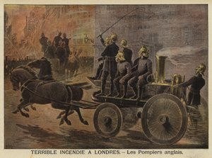 1897年伦敦可怕的火灾 作者 法语学校