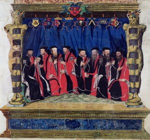 图卢兹的奥尔德曼，1554-55 作者 法语学校
