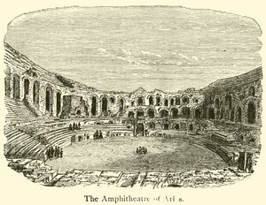 The Amphitheatre of Arles (engraving) 作者 法语学校