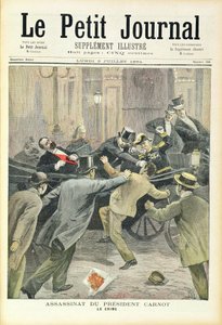 1894年7月2日，“Le Petit Journal”暗杀卡诺总统 作者 法语学校