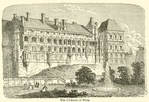 The Chateau of Blois (engraving) 作者 法语学校