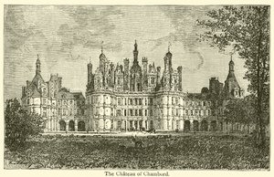 The Chateau of Chambord (engraving) 作者 法语学校