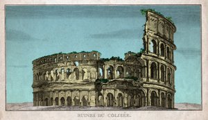 Colisee。(雕版画 作者 法语学校
