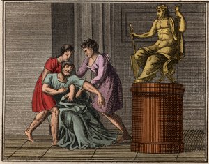 Demosthenes之死，公元前384-322 作者 法语学校