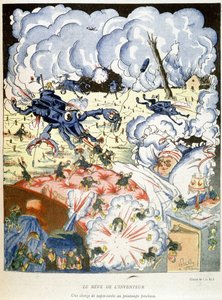 发明家的梦想 - 1917 年 10 月 25 日的“刺刀”。 作者 法语学校