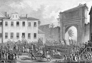 法军进入米兰，25号佛罗伦萨四世（1796年5月14日）--意大利战役（1796-1797）--法军于1796年5月14日进入米兰 作者 法语学校