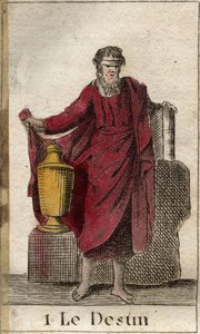 财富或命运，人类命运的统治者。摘自皮埃尔-布兰查德1803年的《青年神话》。 作者 法语学校