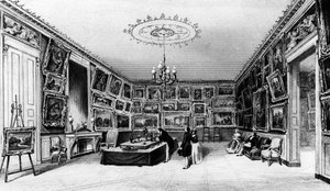 Durand-Ruel画廊，103，rue des Petits-Champs，巴黎，19世纪下半叶 作者 法语学校
