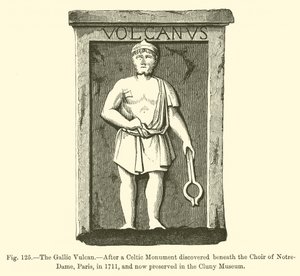 The Gallic Vulcan (engraving) 作者 法语学校
