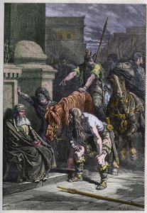 The Gauls in Rome - engraving from “” The history of France told to my grandchildren”” - by Francois Guizot - 1872-1876 作者 法语学校