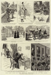 The Last Days of the Emperor Frederick III at San Remo (engraving) 作者 法语学校