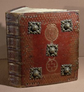 Cour des Comptes的Ferre Book（皮革和牛皮纸） 作者 法语学校